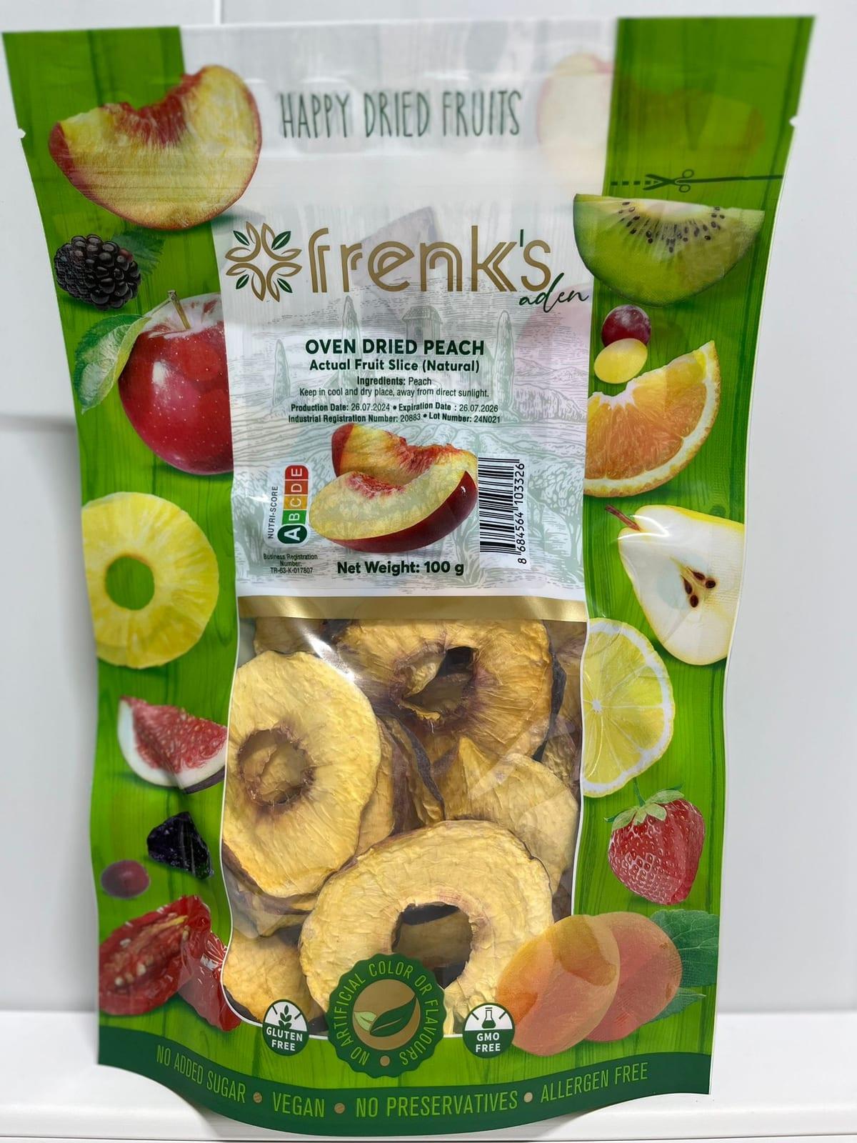 Oven Dried Peach — Sliced