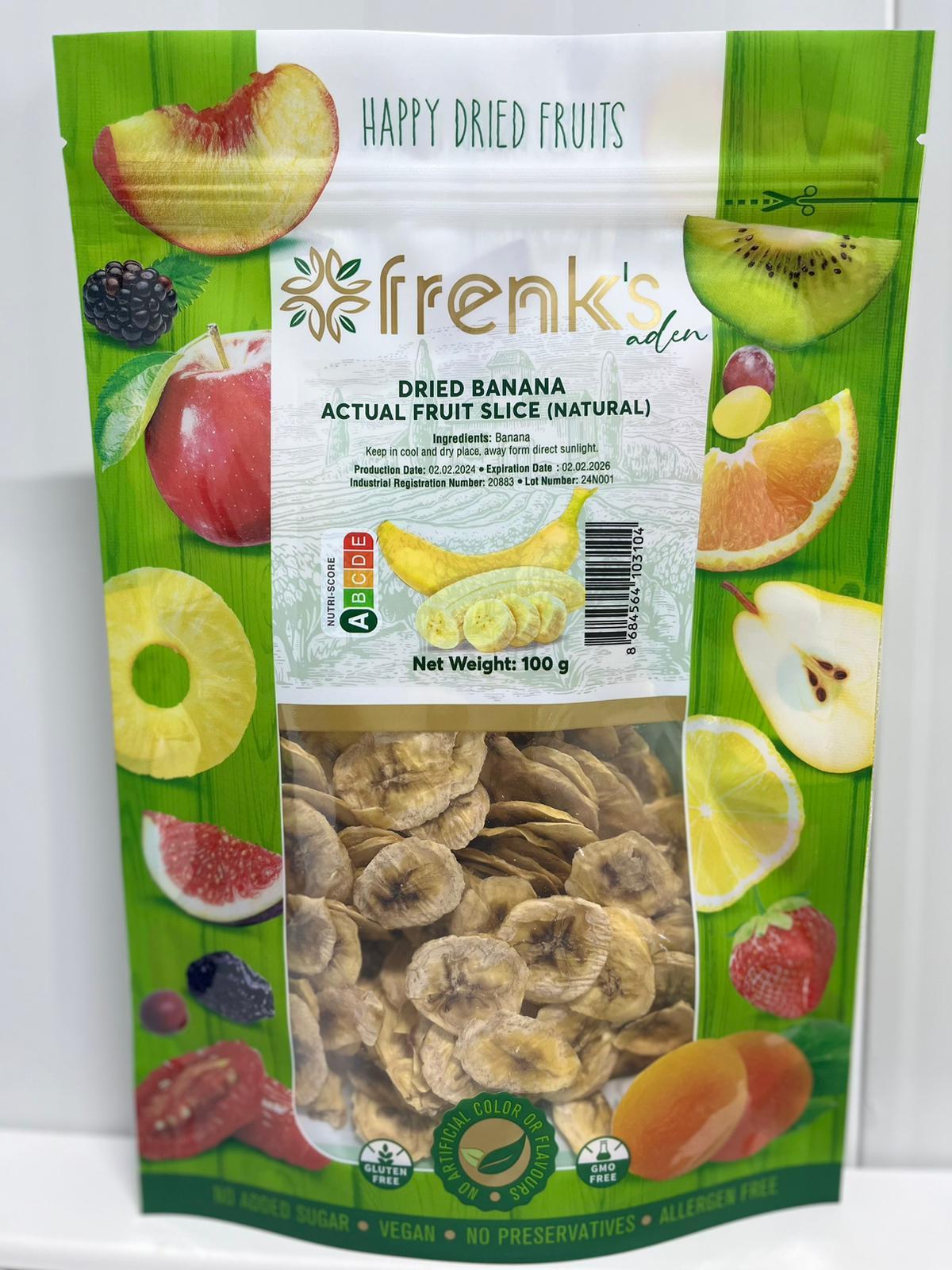 Oven Dried Banana