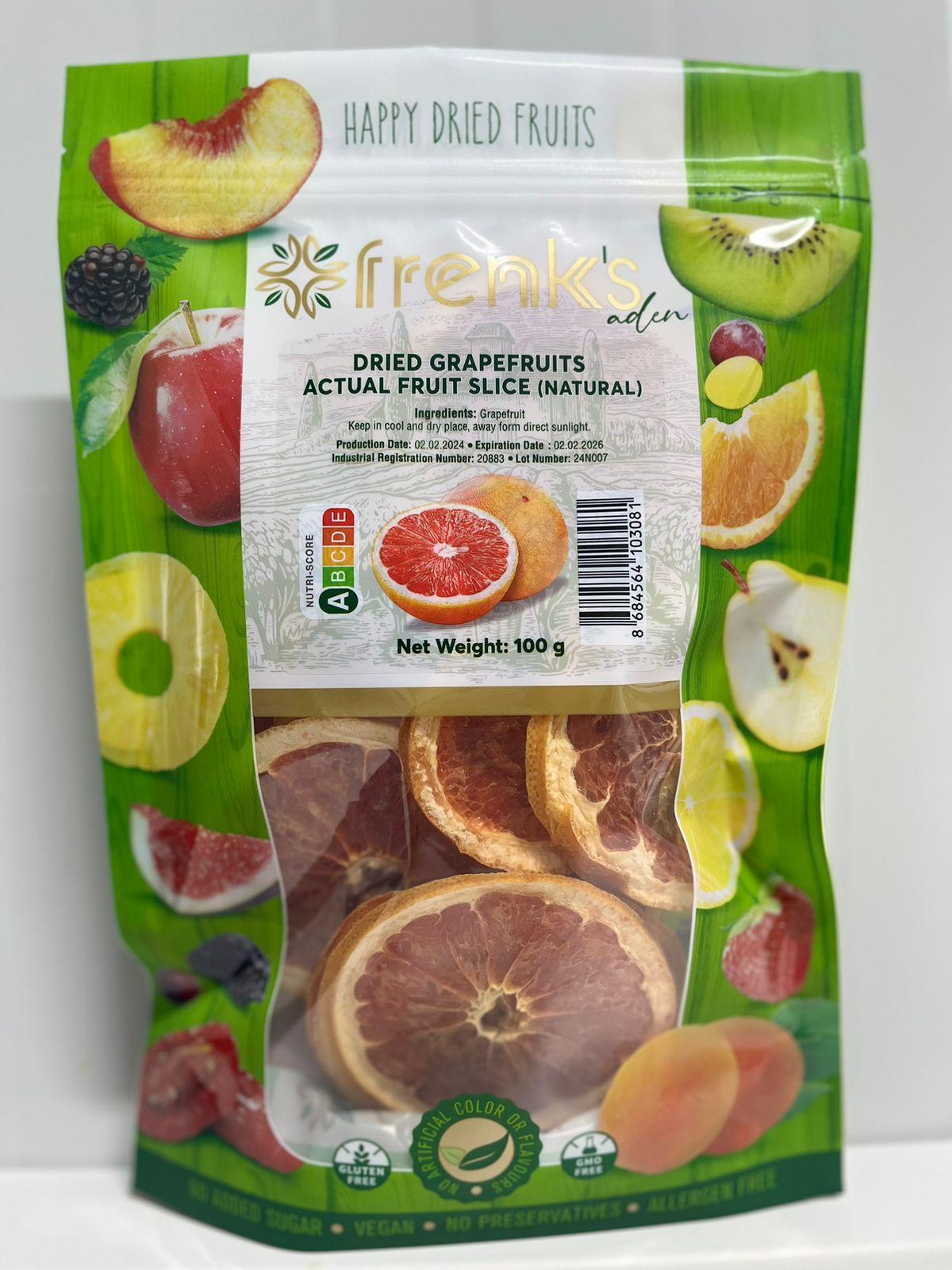 Oven Dried Grapefruit