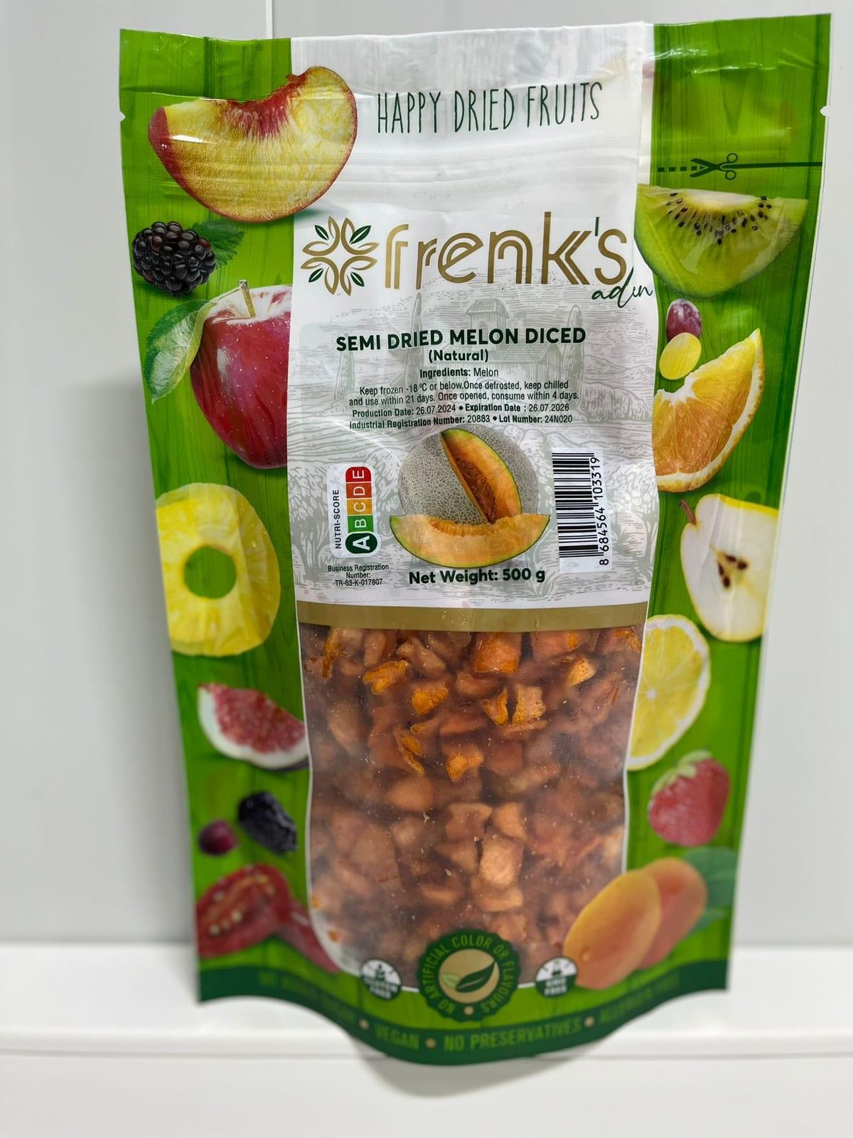 Semi Dried Melon — Diced