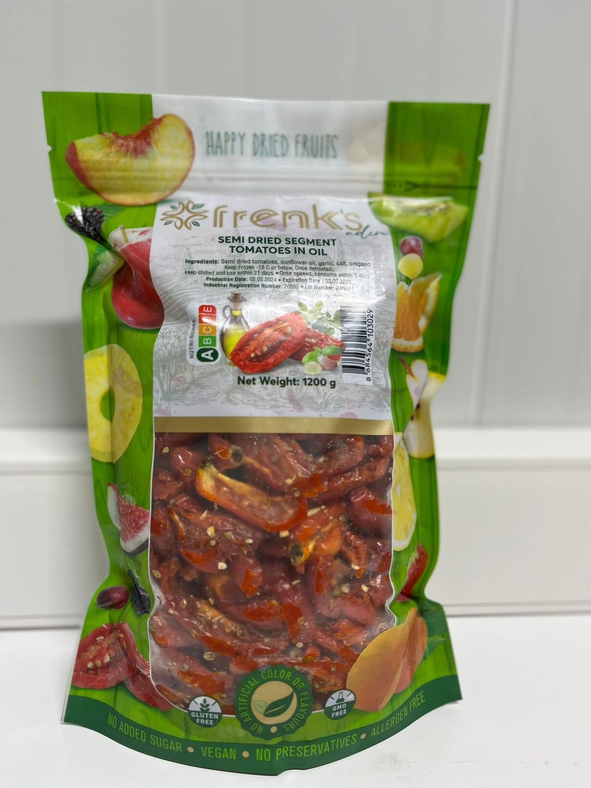 Semi Dried Tomatoes Marinated in Oil